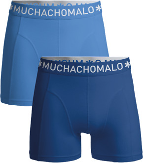 Heren 2-pack Boxershorts Effen