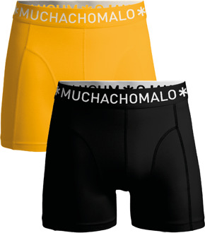 Heren 2-pack Boxershorts Effen