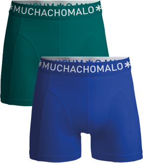 Heren 2-pack Boxershorts Effen