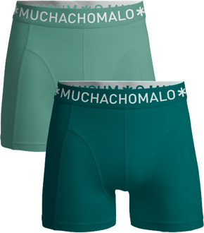 Heren 2-pack Boxershorts Effen