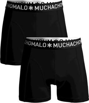 Heren 2-pack Boxershorts Effen