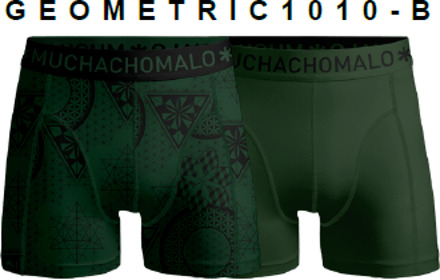 Heren 2-pack Boxershorts Geometric - BE