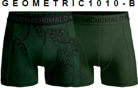 Heren 2-pack Boxershorts Geometric - BE