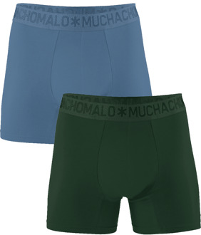 Heren 2-pack Boxershorts Licht Katoen