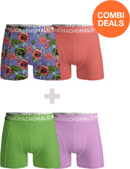Heren 2+2-pack Boxershorts Print