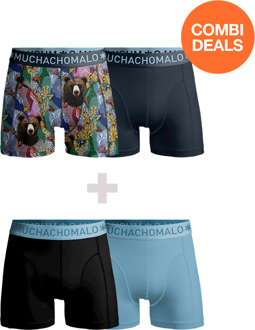 Heren 2+2-pack Boxershorts Print