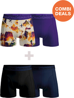 Heren 2+2-pack Boxershorts Print