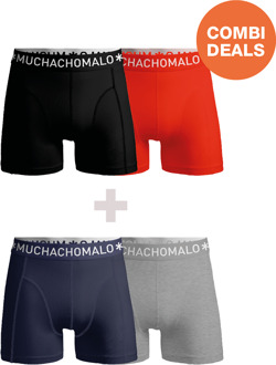 Heren 2+2-pack Boxershorts
