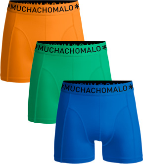 Heren 3-pack Boxershorts Effen