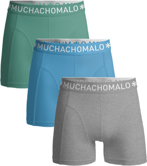 Heren 3-pack Boxershorts Effen