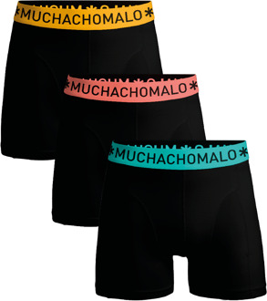 Heren 3-pack Boxershorts Effen