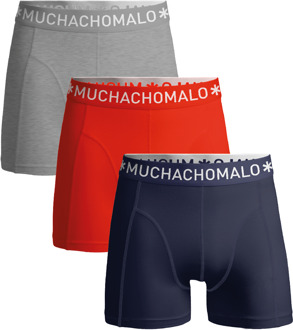 Heren 3-pack Boxershorts Effen