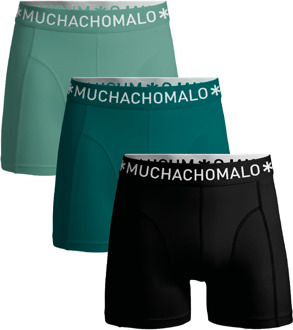 Heren 3-pack Boxershorts Effen