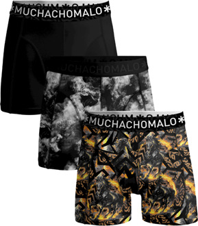 Heren 3-pack Boxershorts Fire Elements