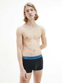 Heren - 3-Pack Low Rise Trunk Boxershort - Zwart - S