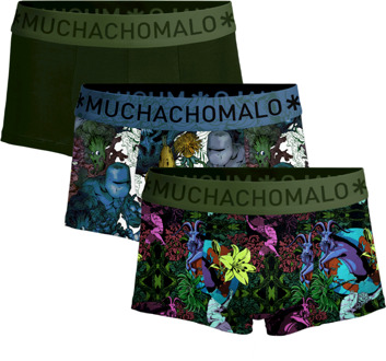 Heren 3-pack Trunks Earth Elements