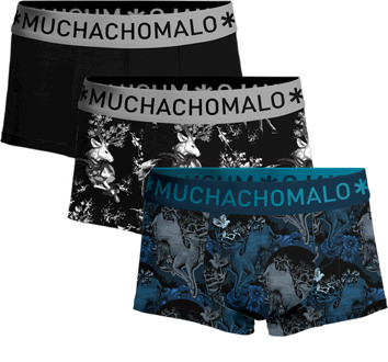 Heren 3-pack Trunks Man Deer