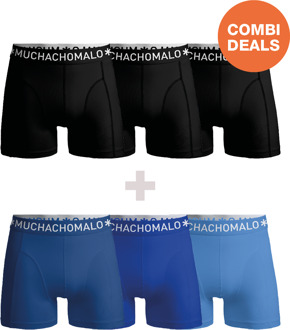 Heren 3+3-pack Boxershorts