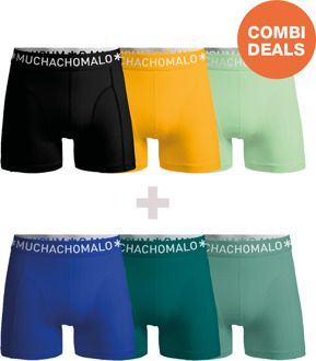 Heren 3+3-pack Boxershorts