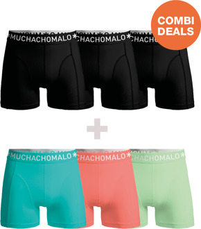 Heren 3+3-pack Boxershorts