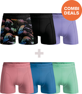 Heren 3+3-pack Boxershorts