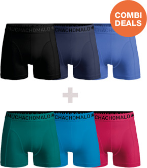 Heren 3+3-pack Boxershorts