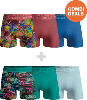 Heren 3+3-pack Boxershorts