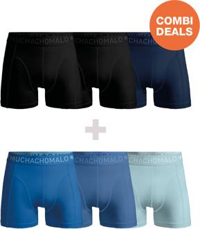 Heren 3+3-pack Boxershorts