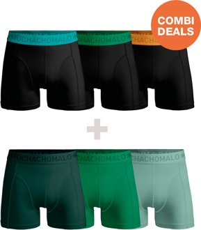 Heren 3+3-pack Boxershorts