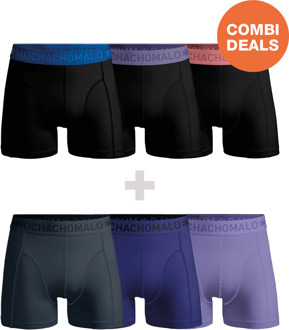 Heren 3+3-pack Boxershorts
