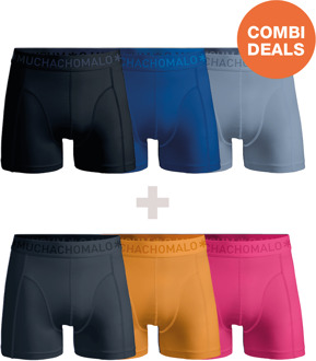 Heren 3+3-pack Boxershorts