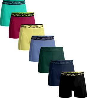 Heren 7-pack Boxershorts Effen