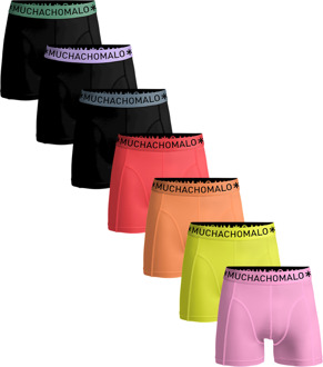Heren 7-pack Boxershorts Effen