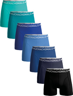 Heren 7-pack Boxershorts Effen