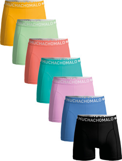 Heren 7-pack Boxershorts Effen