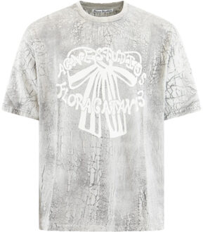 Heren acne t-shirts Grijs - M