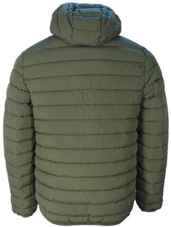 Heren Actief Jasje met capuchon (Groen) - XL