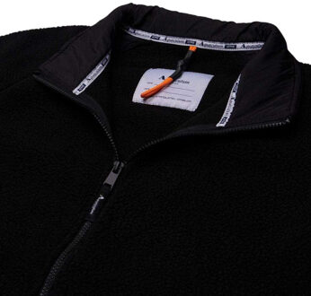 Heren Actief Sherpa Fleecejack (Zwart) - maat