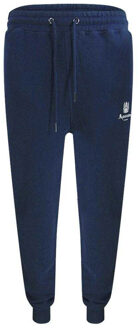Heren Actieve Basis Geribbelde Joggingbroek (Blauw) - S