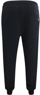 Heren Active Basic Geribde Joggingbroek (Zwart) - 3XL