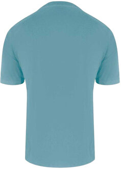 Heren Active Piping Detail T-Shirt (Blauw)