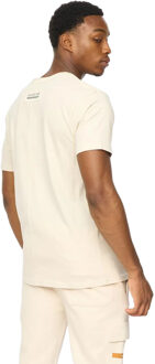 Heren Adamsberg T-Shirt (Off White) Gebroken wit