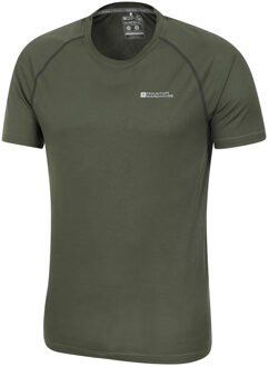 Heren Aero II T-Shirt met korte mouwen (Kaki Groen) - L