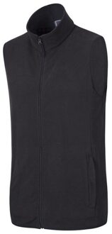 Heren Alder Microfleece Gilet (Zwart)