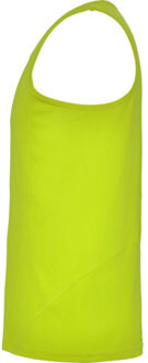 Heren andre sportvest top Geel