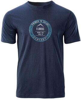 Heren andrei logo t-shirt Blauw - M