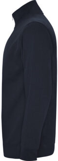 Heren aneto quarter zip sweatshirt - maat S Blauw