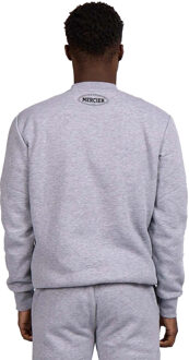 Heren Anoniem Sweatshirt met ronde hals (Grijze Mergel) Grijs