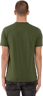 Heren Arandano Bedrukt T-Shirt (Groen) - S
