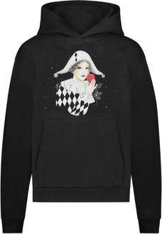 Heren arlequin hoodie Zwart - XL
